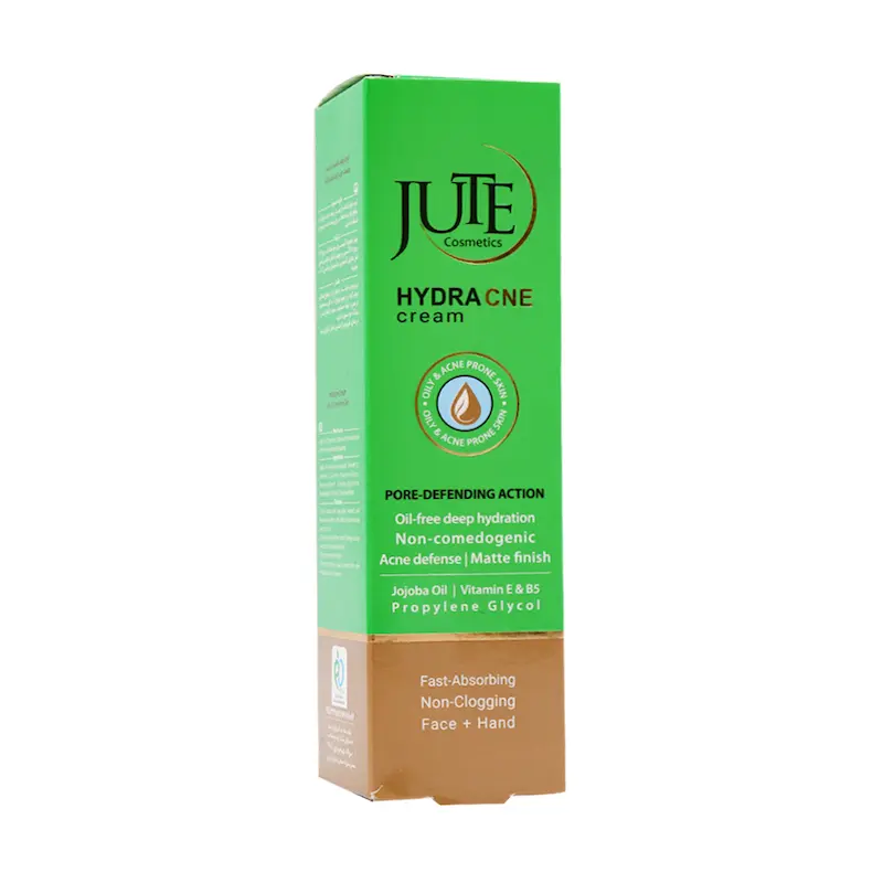 کرم آبرسان هیدرآکنه ژوت مناسب پوست چرب 70 میلی لیتر______ Jute Hydracne Cream ٧٠ ml