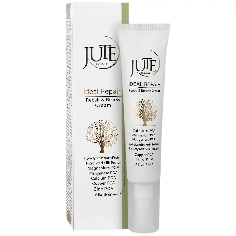 کرم ترمیم کننده و بازسازی کننده ایده‌آل ژوت حجم ۱۵ میلی______  Ideal Repair Cream Jute