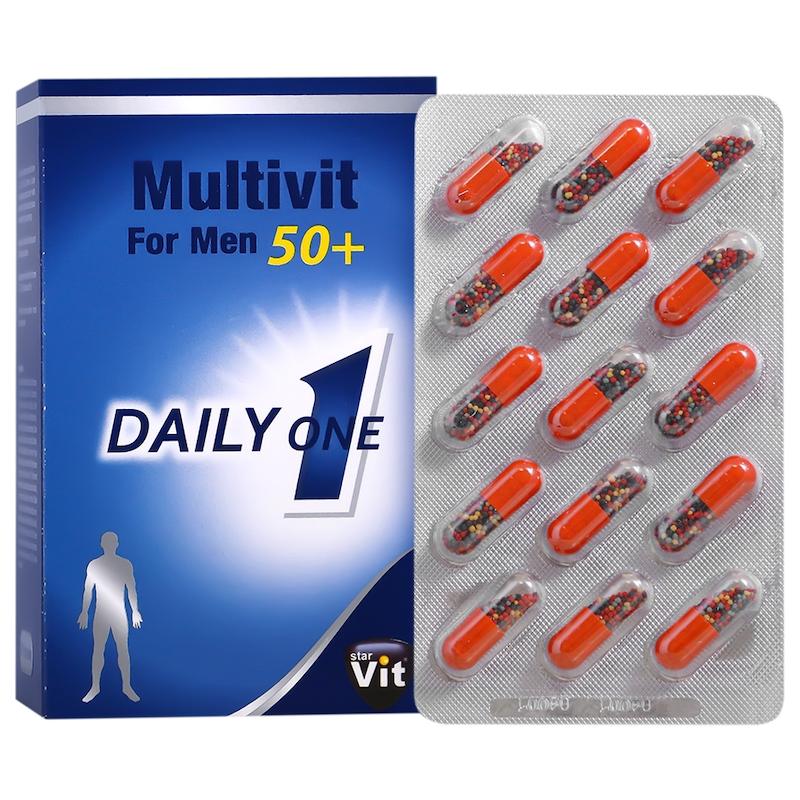 مولتی ویت استار ویت آقایان بالای 50 سال ---Star Vit Multivit For Men 50 Plus