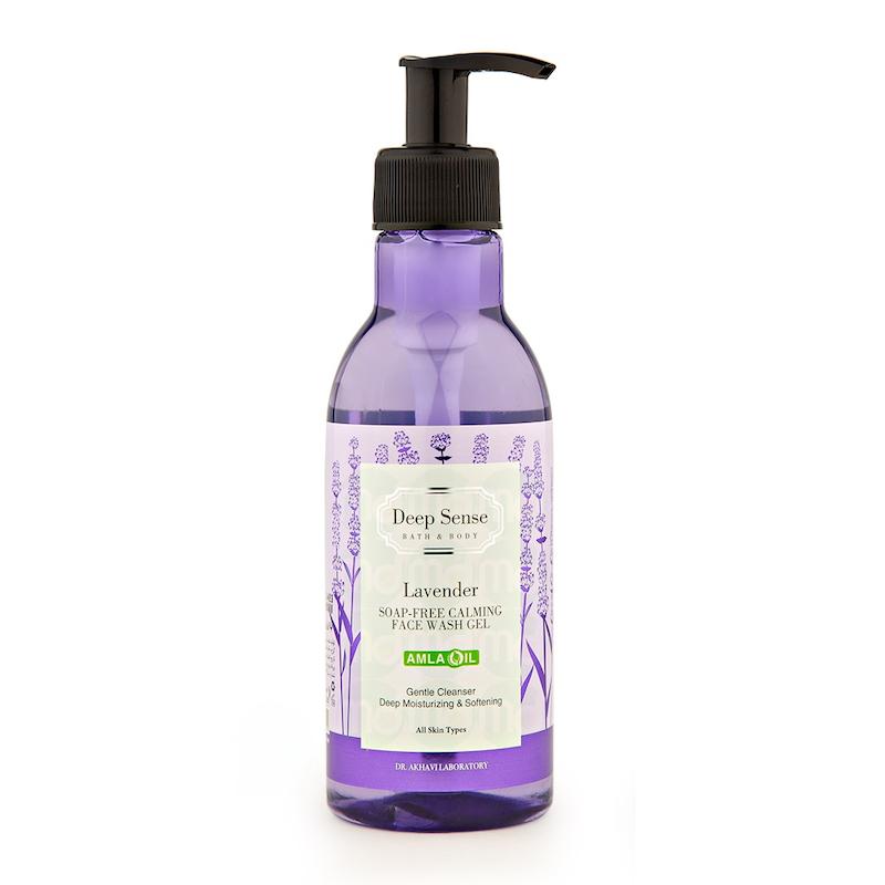 ژل شستشو صورت دیپ سنس سی گل مدل لوندر مناسب انواع پوست حجم 250 میلی لیتر___Lavender Face Wash Gel