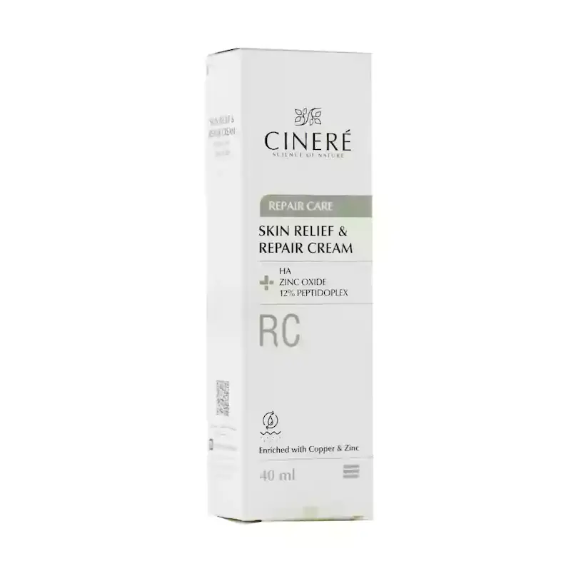 کرم ترمیم کننده پوست سینره ۴۰ میلی لیتر_________ Cinere Skin Relief And Repair Cream 40 ml