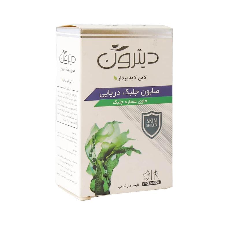صابون لایه بردار جلبک دریایی دیترون 110 گرم __________Ditron Exfaliating Algae Soap 110 g
