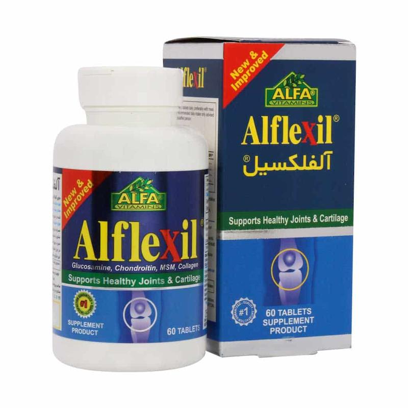 قرص آلفلکسیل آلفا ویتامینز قوطی 60 عددی --- Alfa VitaminsAlflexil 60 Tab