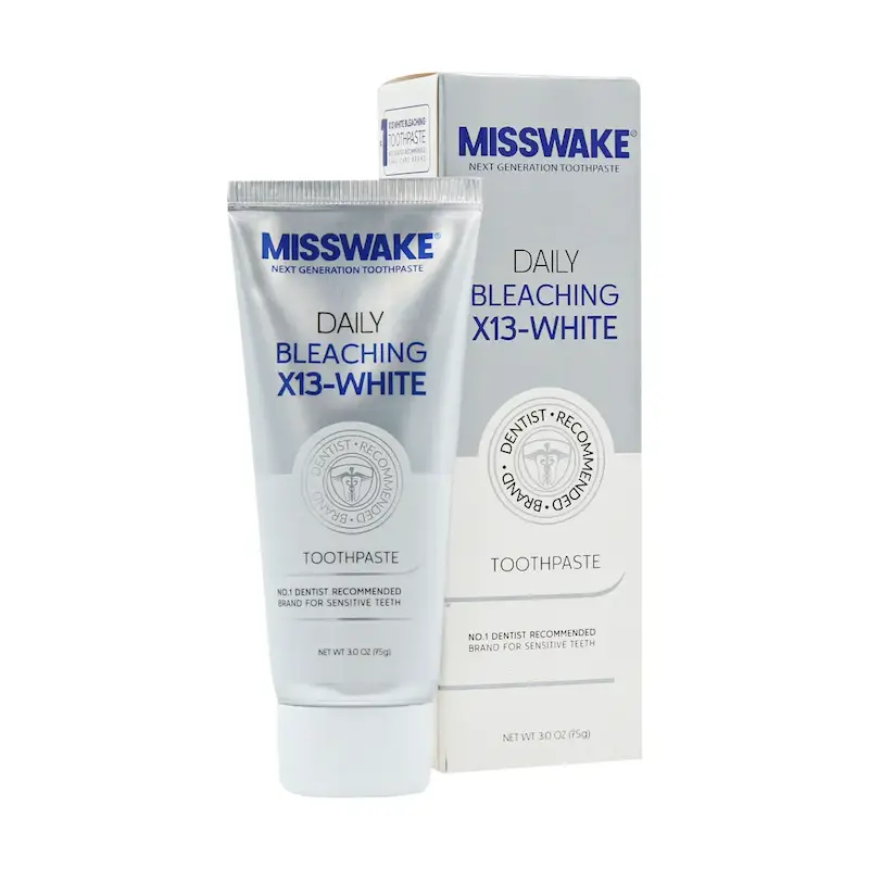 خمیر دندان بلیچینگ میسویک 75 گرم_________ Misswake Bleaching Toothpaste 75 g