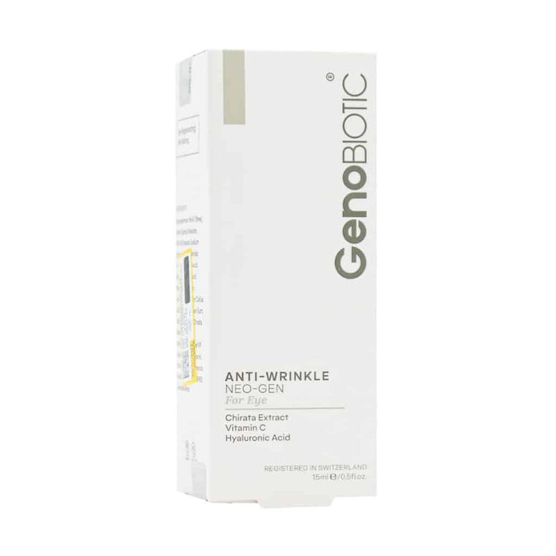 کرم ضد چروک دور چشم ژنوبایوتیک 15 میلی لیتر________ Geno Biotic Anti Wrinkle Eye Cream 15ml