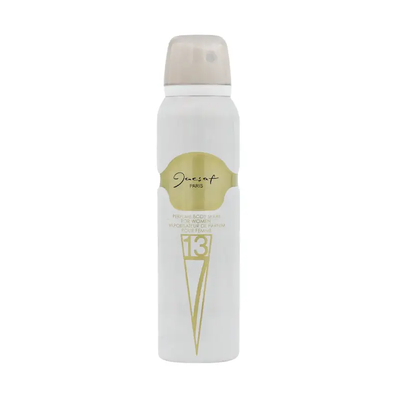 اسپری خوشبو کننده بدن زنانه ژک ساف مدل ۴۷۱۳ حجم ۱۵۰ میلی ليتر___Jacsaf FVI Body Spray For Women ۱۵۰ ml