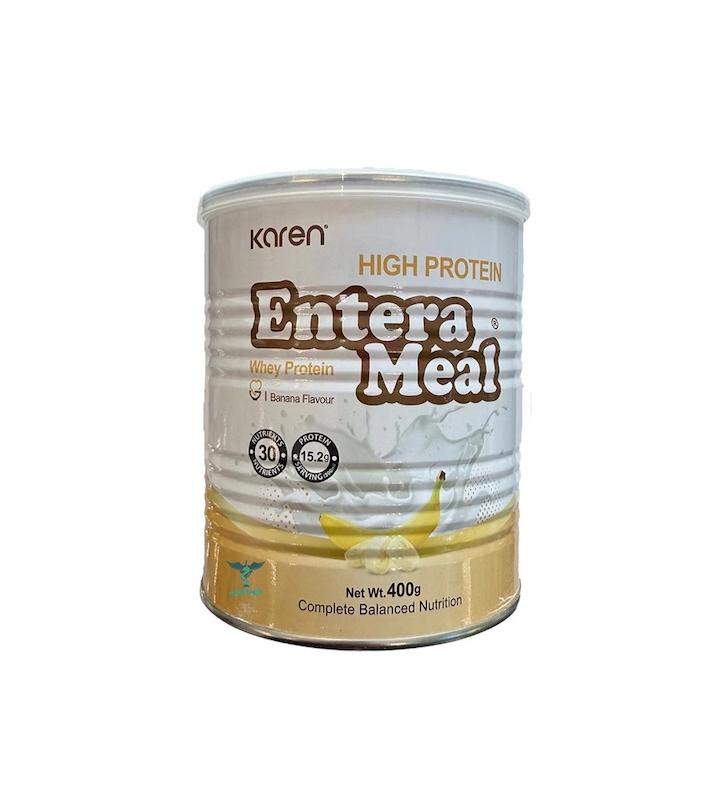 پودر انترامیل پرپروتئین طعم وانیلی/موز کارن 400 گرمی Karen High Protein Entrameal 400 g