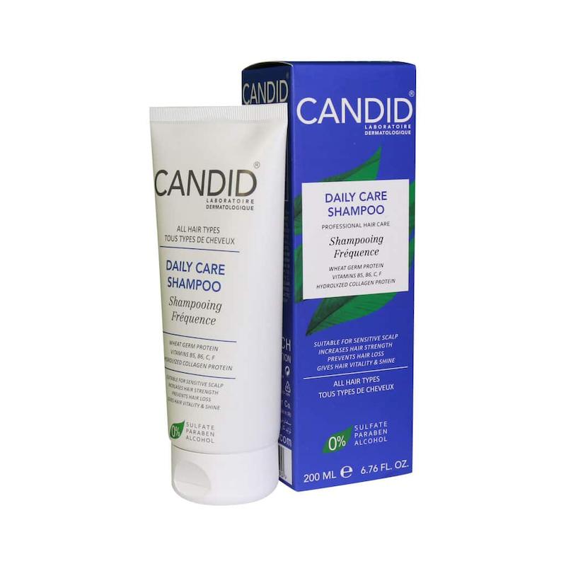 شامپو ویتامینه و پروتئینه روزانه کاندید 200 میلی لیتر ________Candid Daily Care Shampoo 200 ml