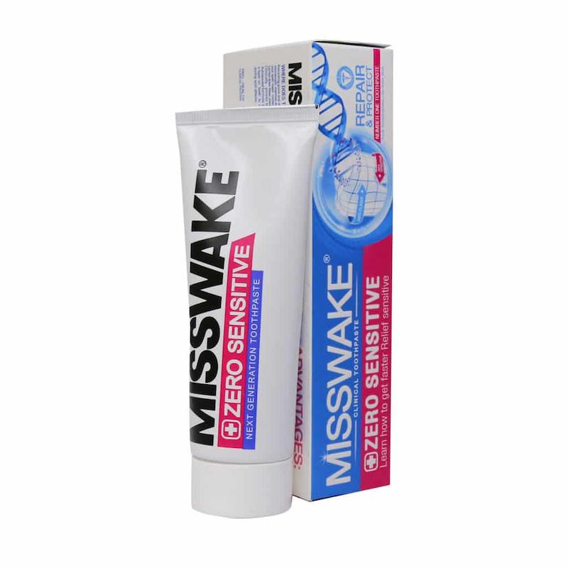 خمیر دندان زیرو سنسیتیو میسویک حجم ۱۰۰ میل________Misswake Zero Sensitive Toothpaste