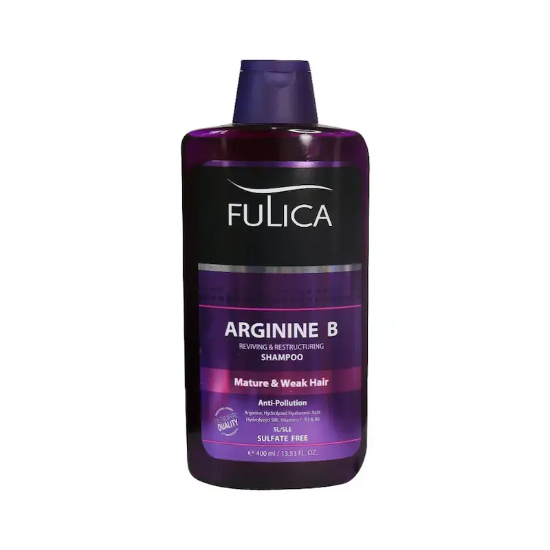 شامپو تقویت کننده حاوی آرژنین فولیکا ۴۰۰ میلی لیتر___Fulica Reviving With Arginine B Shampoo400  ml