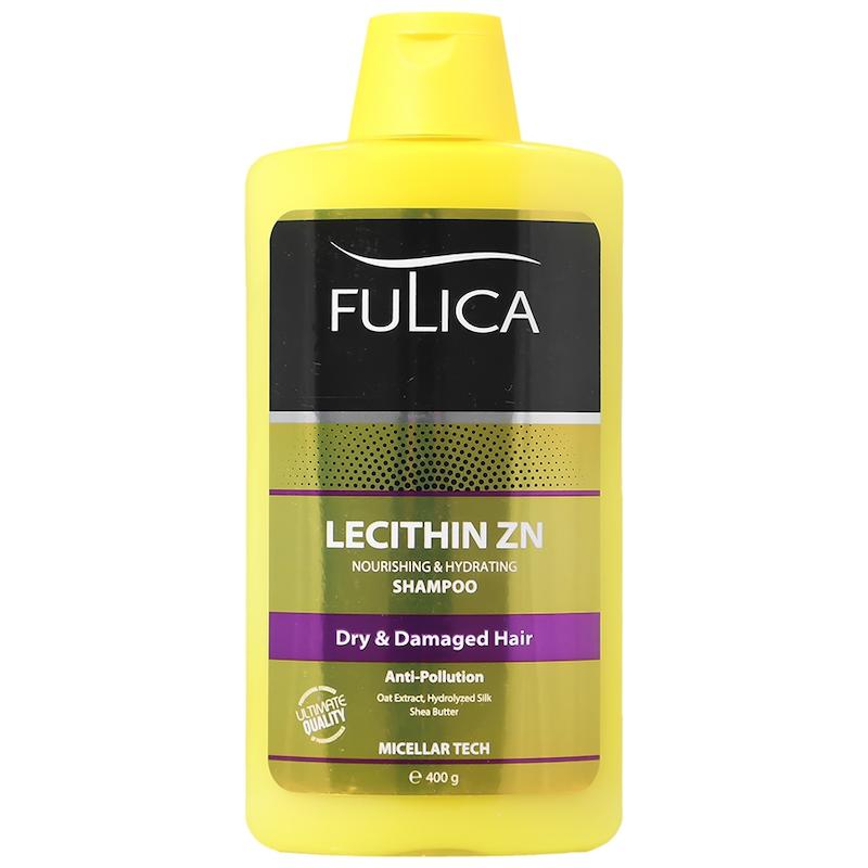 شامپو لسیتین و گلوکونات روی مناسب موهای خشک و آسیب دیده۴۰۰میلی ___Lecithin Zn Shampo 400ml