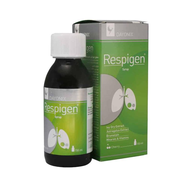 شربت رسپیژن دایونیکس فارما ۱۵۰ میلی لیتر___Dayonix Respigen Syrup 150 ml