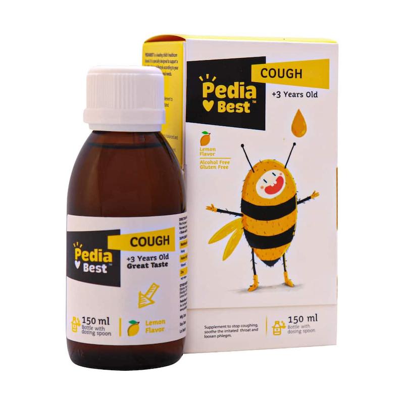 شربت کاف پدیابست ۱۵۰ میلی ليتر___Pedia Best Cough Syrup ۱۵۰ MI