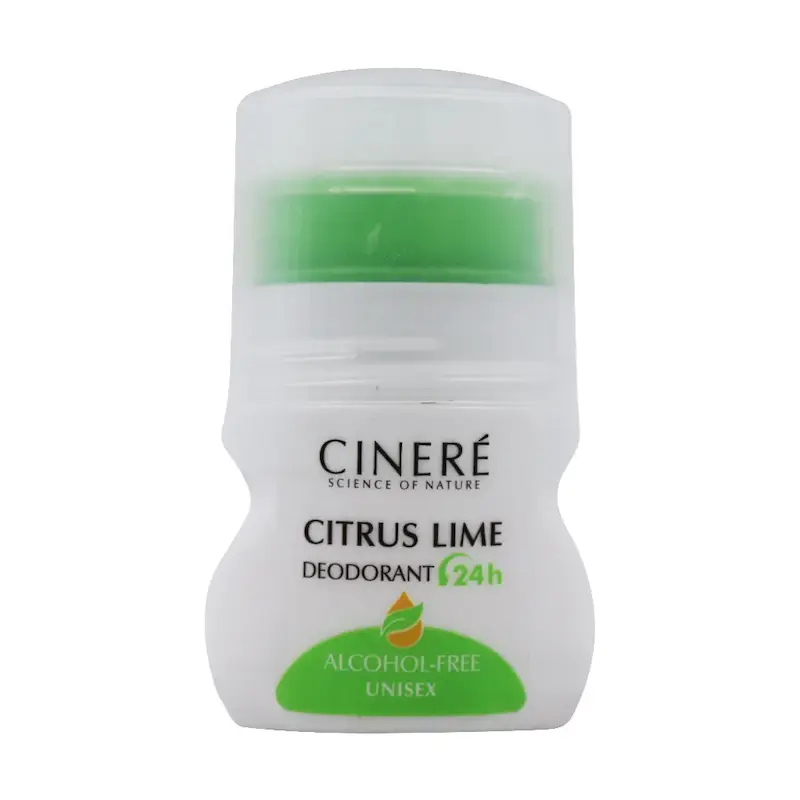 دئودورانت سینره مدل Citrus Lime حجم ۵۰ میلی لیتر___Cinere Citrus Lime Deodorant Unisex ۵۰ ml