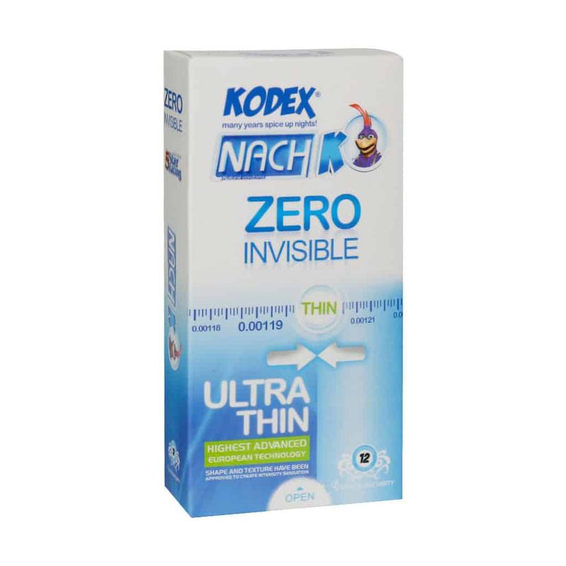 کاندوم کدکس مدل زیرو۱۲ عددی_______ Nach Kodex Zero Natural Condoms