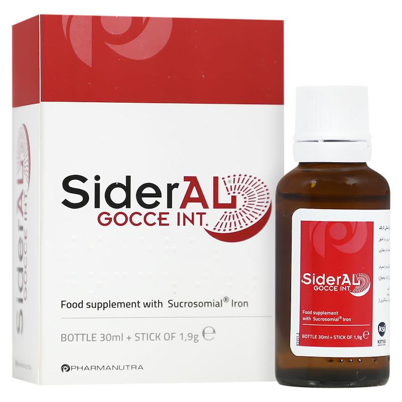 قطره آهن سیدرال گوچه---Kimia Salamat Sideral Gocce Iron drop 30 ml