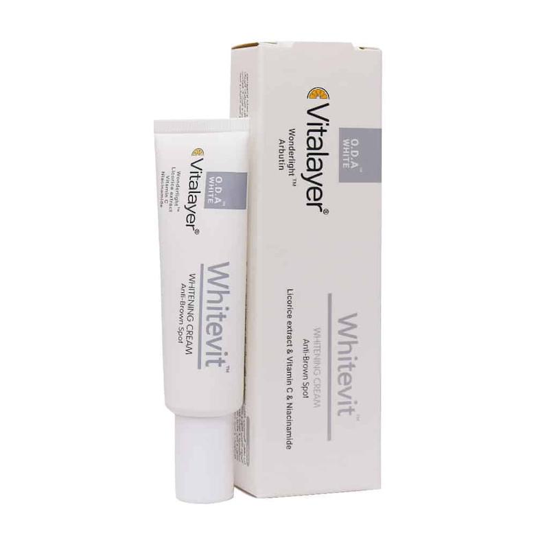 کرم ضد لک و روشن‌کننده وایت ویت ویتالیر (Whitevit O.D.A White) 30 میلی‌لیتر_________ Vitalayer Whitevit O.D.A White Anti-Brown Spot Whitening Cream 30ml