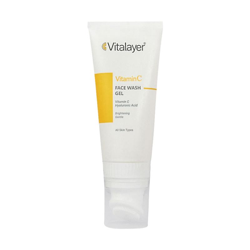 ژل شستشوی صورت ویتالیر حاوی ویتامین C حجم 200 میلی لیتر ________ Vitalayer Vitamin C Face Wash 200 ml