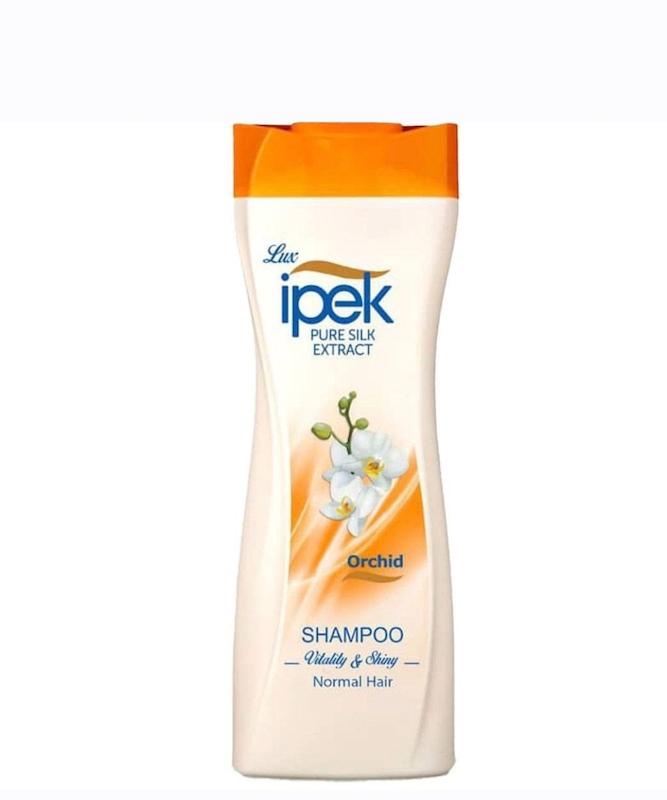 شامپو مو لوکس ایپک مدل ارکیده مناسب برای موهای معمولی حجم ۴۳۰ میلی لیتر___Ipek Pure Silk Extract Orchid Shampoo 430ml