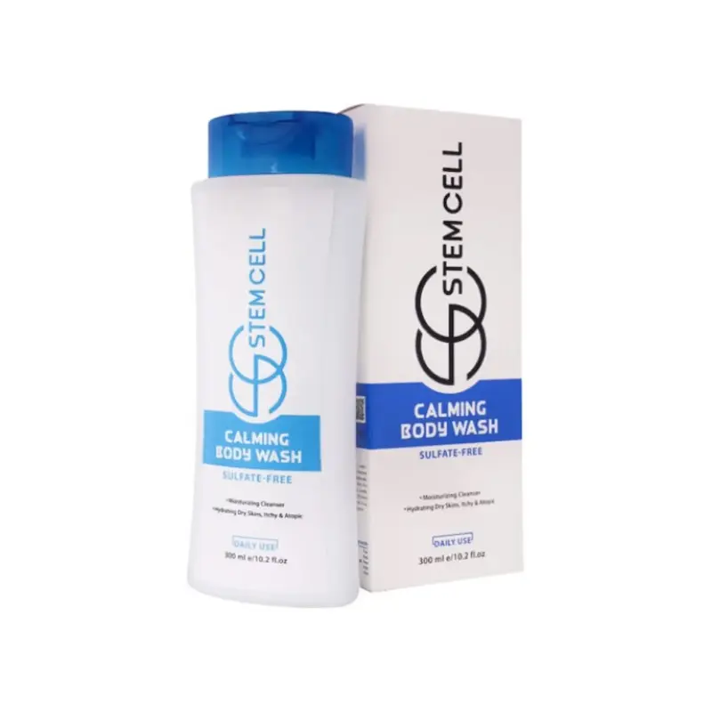 شامپو بدن فاقد سولفات استم سل مناسب پوست خشک 300 میلی لیتر ________Stem Cell Calming Body Wash 300 ml