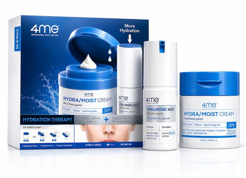  کرم و سرم آبرسان فورمی اورجینال  4me Serum and Cream Hydration Therapy 4me