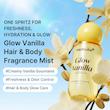 میست خوشبو کننده مو وبدن مدی کیوب با رایحه‌ای وانیل Medicube Glow Vanilla | آبرسان و درخشان کننده پوست ۱۰۰ml