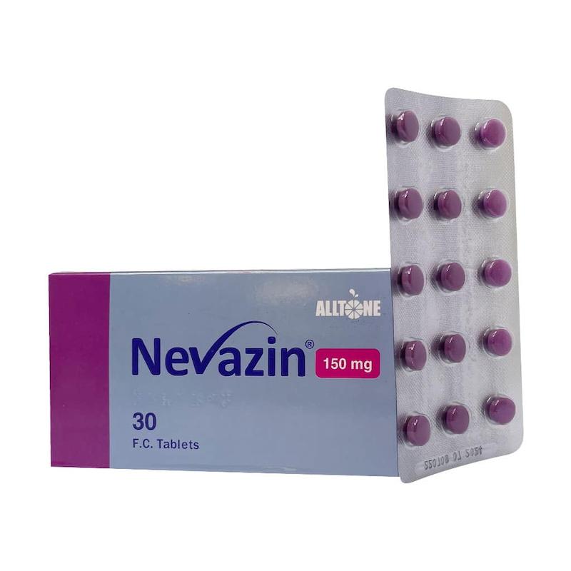 قرص روکش دار نوازین 150 میلی گرم آلتون 30 عددی__Alltone Nevazin 150 mg 30 FC Tabs