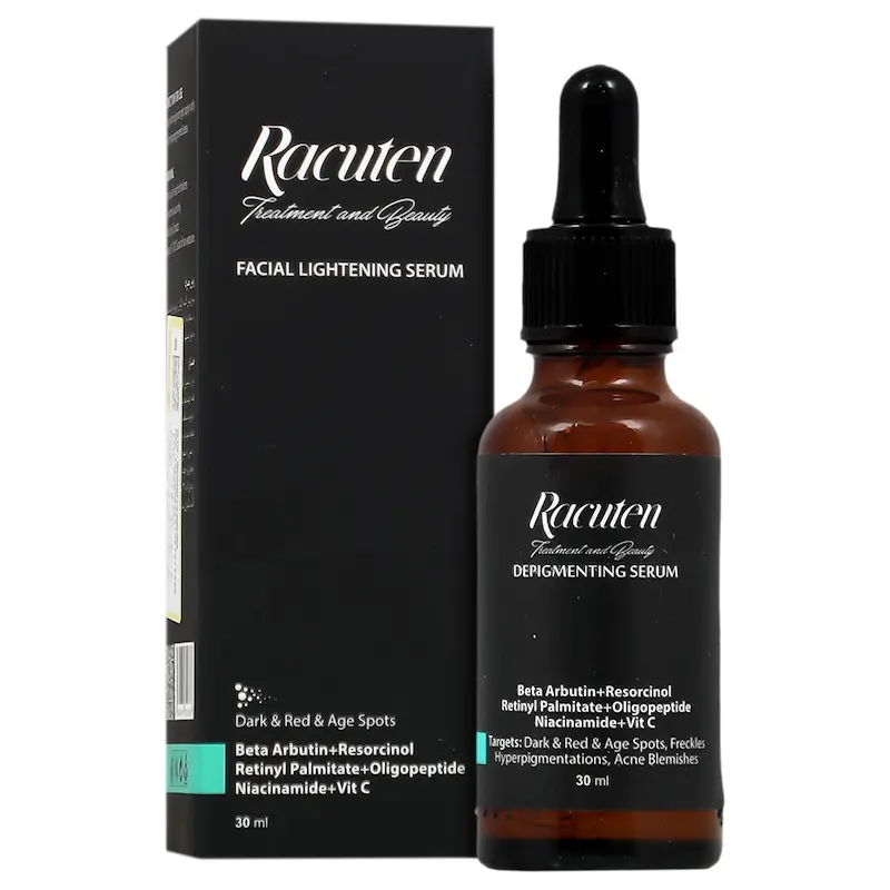 سرم ضد لک و روشن کننده راکوتن حجم ۳۰ میلی لیتر  Racuten Depigmenting Serum 30 ml Racuten