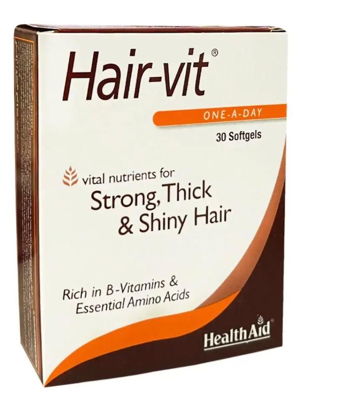 کپسول هیرویت هلث اید بسته 30 عددی --- Health Aid Hair-Vit 30 Cap