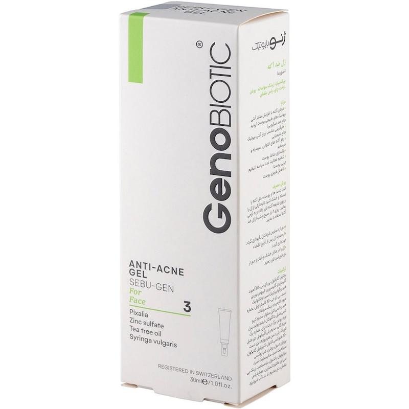 ژل ضدآکنه ژنوبایوتیک __ANTI-ACNE GEL GENOBIOTIC 