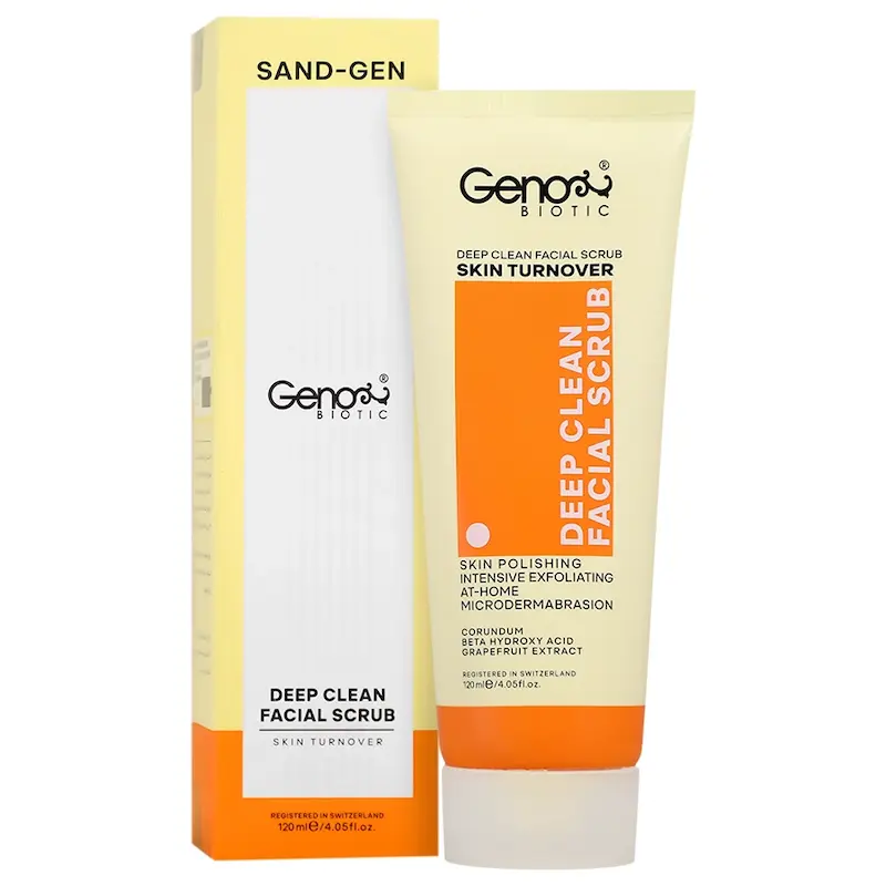 اسکراب قوی صورت سند ژن ژنوبایوتیک___Deep Clean Facial Scrub