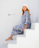 پیراهن لینن ( لینن کار شده هندی) کد SM03