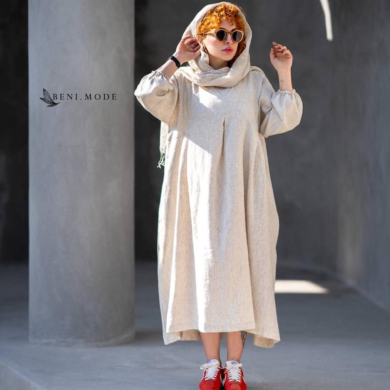 پیراهن لینن کد S18