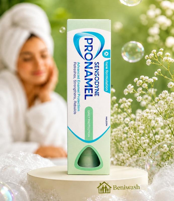 خمیر دندانSensodyne Pronamel انگلستان(دو طعم دارد و ارسال به صورت رندوم)