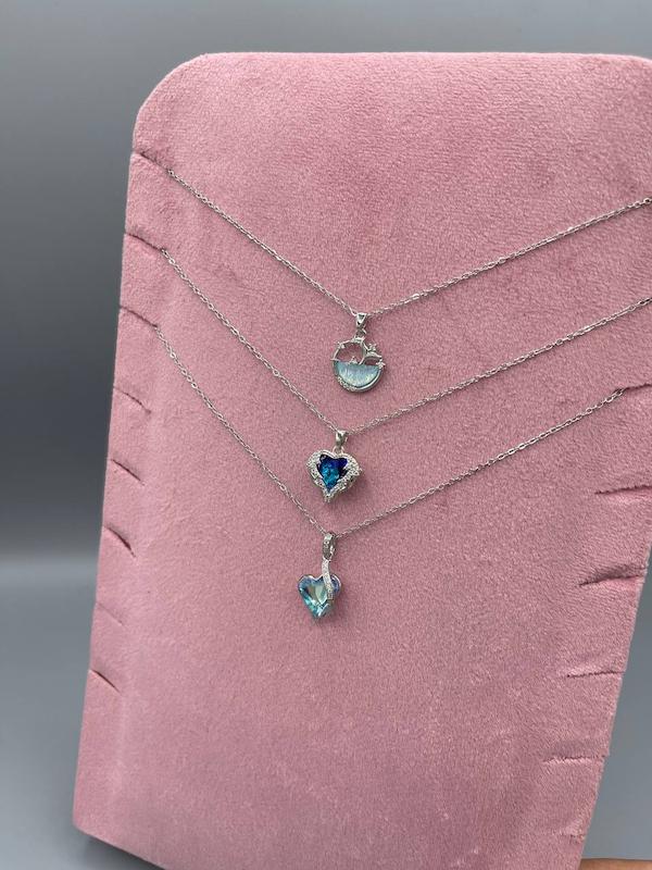 گردنبند جواهری آبی 🩵