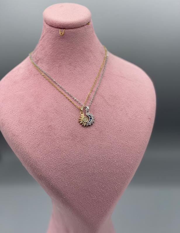 گردنبند ست ماه و خورشید