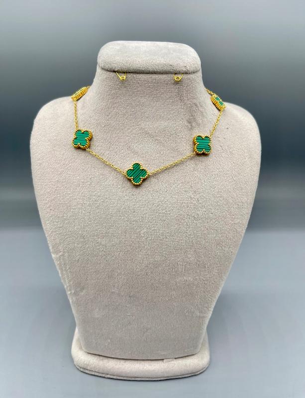 گردنبند ونکلیف سبز 💚