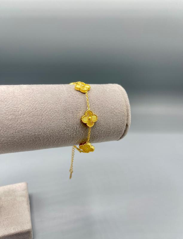 دستبند ونکلیف طلایی گلد