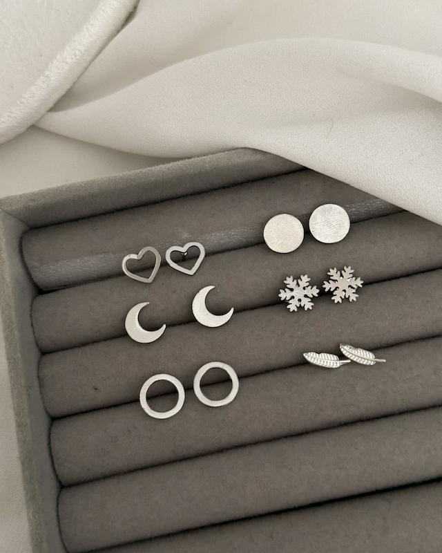 گوشواره میخی استیل