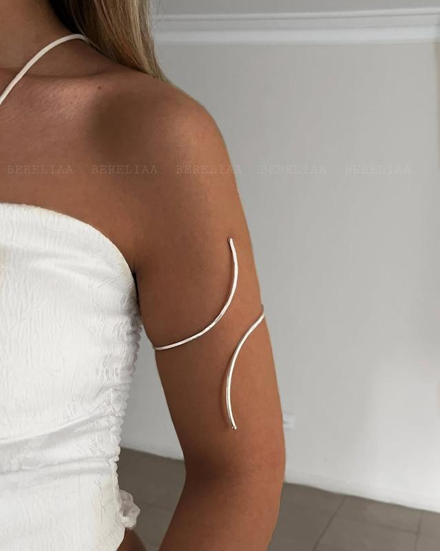 بازوبند ابکاری نقره