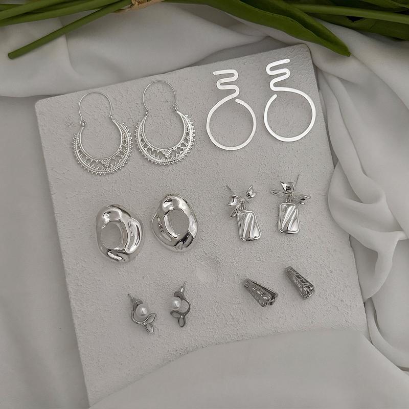 کالکشن گوشواره نقره ای