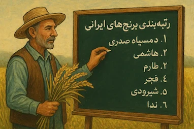 بهترین برنج ایران کدام است؟ رتبه‌بندی واقعی و کامل انواع برنج ایرانی