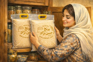 راز ماندگاری طولانی برنج هاشمی گیلان | روشی که عطر برنج را سال‌ها حفظ می‌کند! 