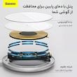 شارژر بی سیم باسئوس مدل Simple Mini Magnetic Wireless Charger WX01-JKF