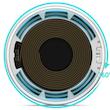 شارژر بی سیم باسئوس مدل Simple Mini Magnetic Wireless Charger WX01-JKF