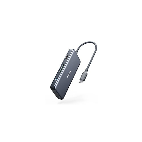 هاب تایپ سی انکر 5 کاره 100 واتی مدل Anker a8355h11