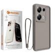 کاور موکولو مدل Silicone Puffer Strap مناسب برای گوشی موبایل شیائومی Redmi Note 14S به همراه بند آویز