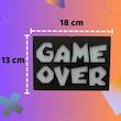 آیکون لایت گیم لند پلاس مدل GAME OVER