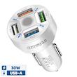 شارژر فندکی 30 وات چهار پورت مدل BK-360