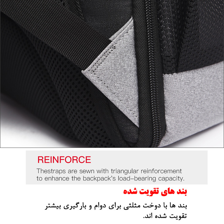 کوله پشتی لپ تاپ مدل 2013 مناسب برای لپ تاپ تا 15.6 اینچی